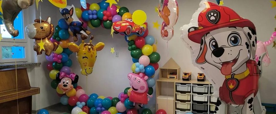 BALONY Z HELEM – DEKORACJE – IMPREZY